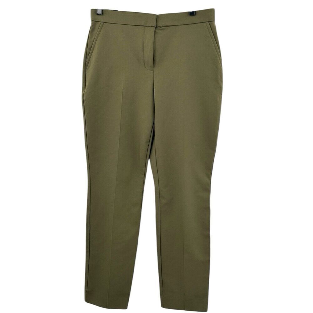 NWT Banana Republic Women's Ponte Pants Olive Green Size 8